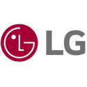 The logo of LG, which stands for "Life's Good," is a distinctive and recognizable symbol that reflects the brand's commitment to innovation and quality in electronic products.