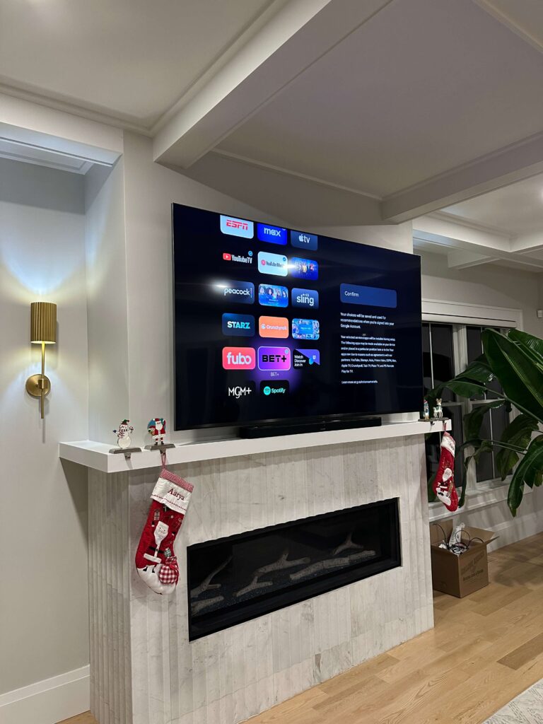 Topline TV Mounting recently completed a professional TV mounting service in Boston, MA, showcasing their expertise in securely installing televisions for customers. Their team is well-versed in handling various TV sizes and mounting methods, ensuring that each installation is tailored to fit the specific needs of the client.