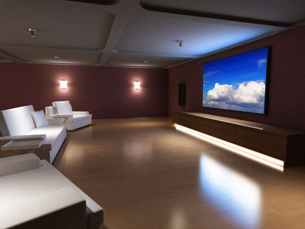 Custom Home Theater Installation in Boston by Topline